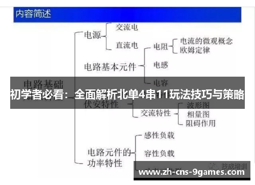 初学者必看：全面解析北单4串11玩法技巧与策略